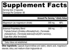 ColonX™ 120 Capsules Supplement Facts