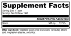 NiaVasc™ 360 Tablets Supplement Facts