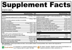 ActivNutrients® without Copper & Iron 120 Capsules Supplement Facts