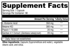 GastrAcid™ 90 Capsules Supplement Facts