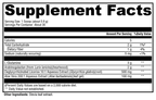 GlutAloeMine® 30 Servings Supplement Facts