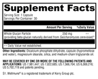 ImmunotiX 250™ 30 Capsules Supplement Facts