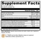 MedCaps IS™ 60 Capsules Supplement Facts