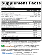 Mood Food™ ES 60 Capsules Supplement Facts