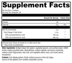 OmegaPure 600 EC™ 60 Softgels Supplement Facts