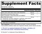 Saloxicin™ 120 Capsules Supplement Facts