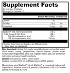 Omega MonoPure® DHA EC 30 Softgels Supplement Facts