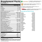 OptiCleanse® Plus Vanilla Delight 10 Servings Supplement Facts