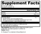 SynovX® Relief 40 Softgels Supplement Facts