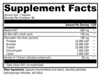 XymoZyme® HCL 90 Capsules Supplement Facts