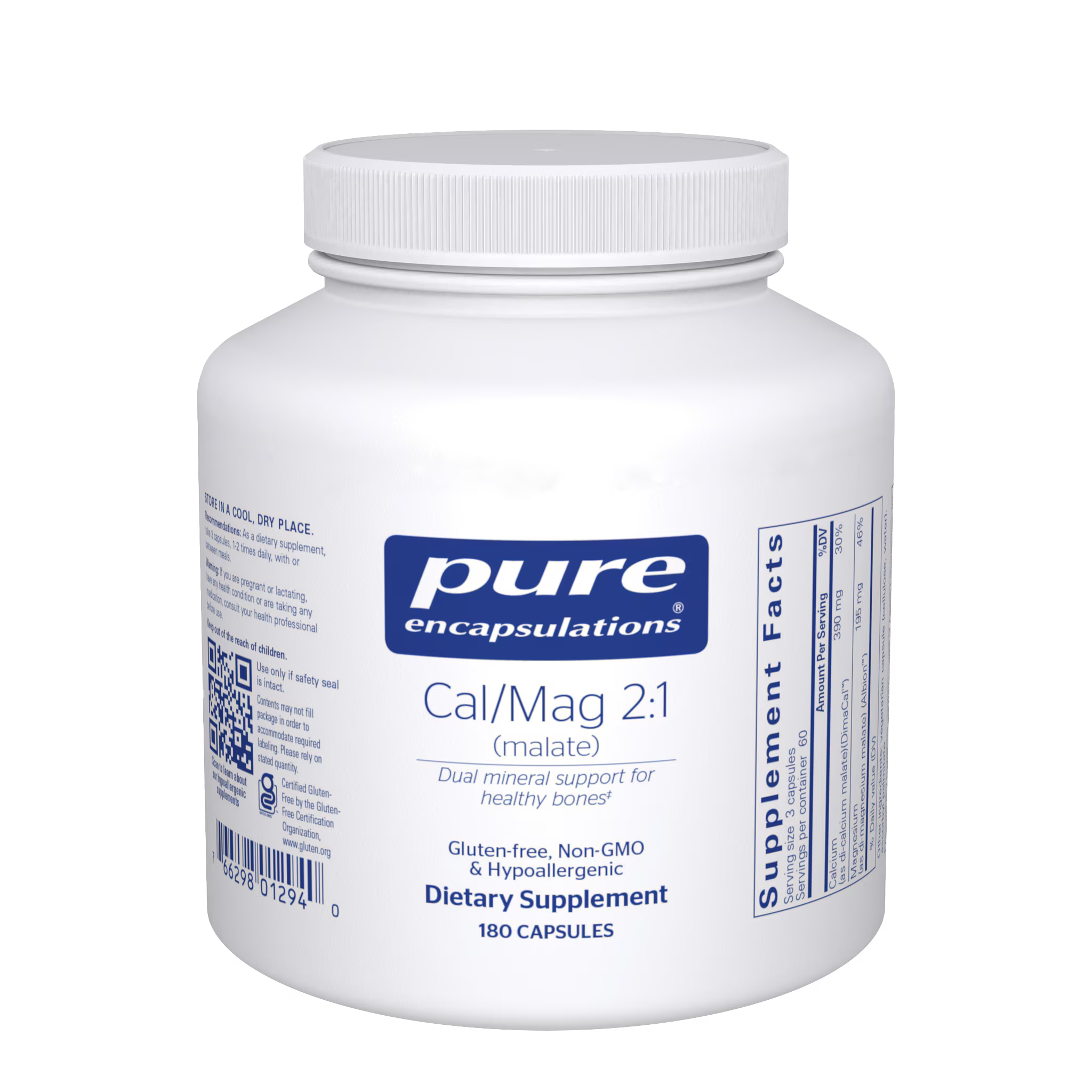 Calcium Magnesium (malate) 2:1 180ct