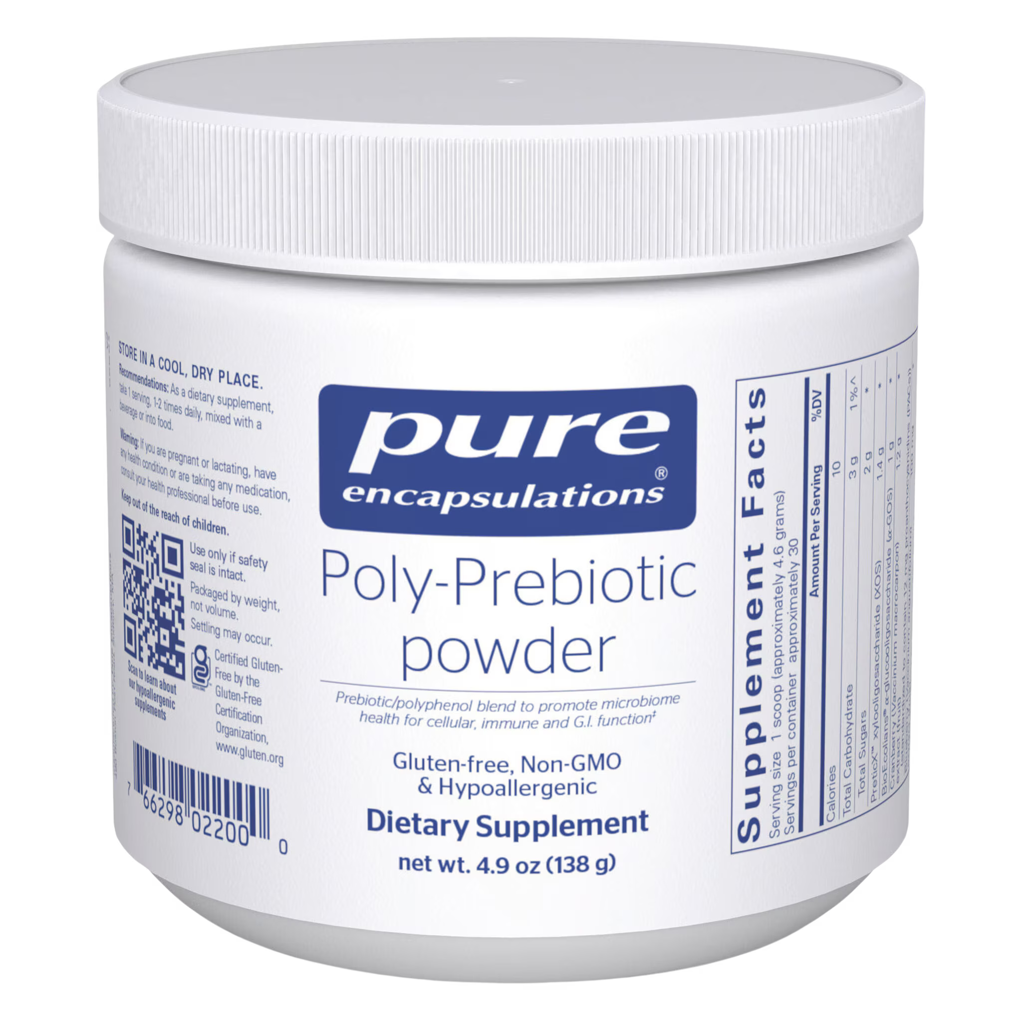 Poly-Prebiotic powder 4.9oz