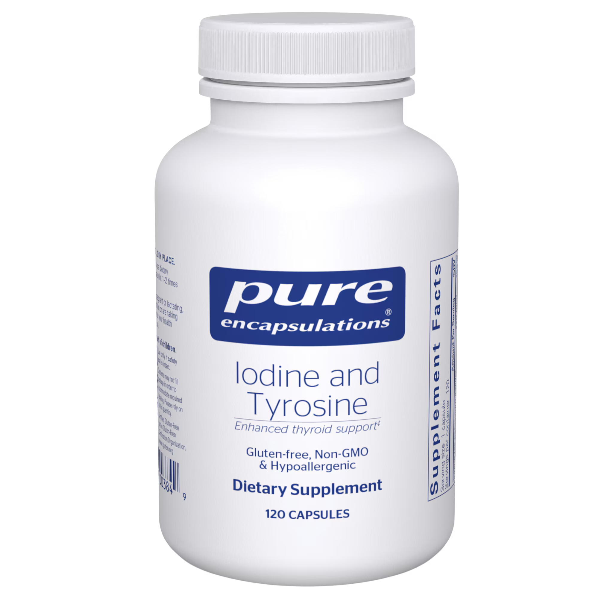 Iodine and Tyrosine 120ct