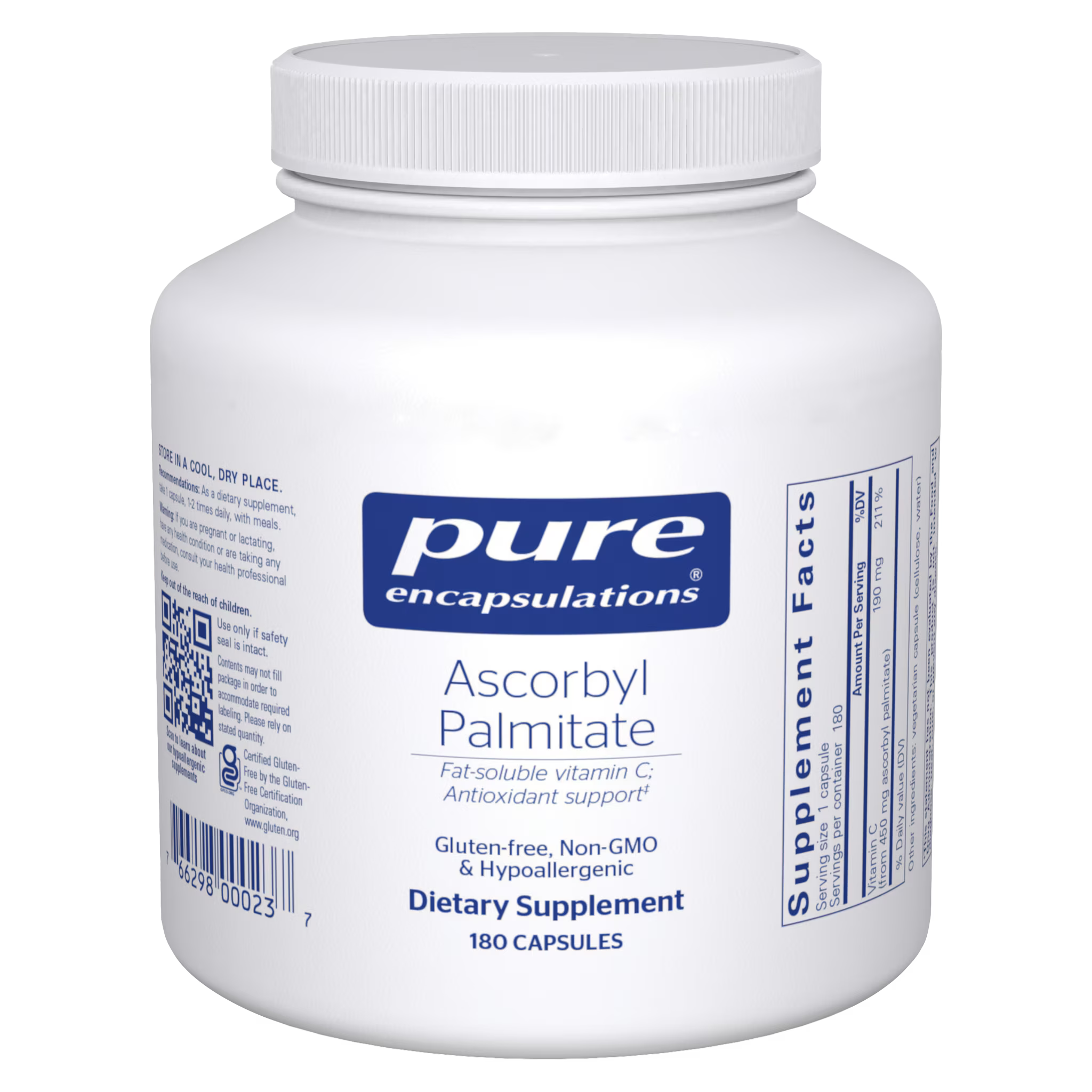 Ascorbyl Palmitate 180ct