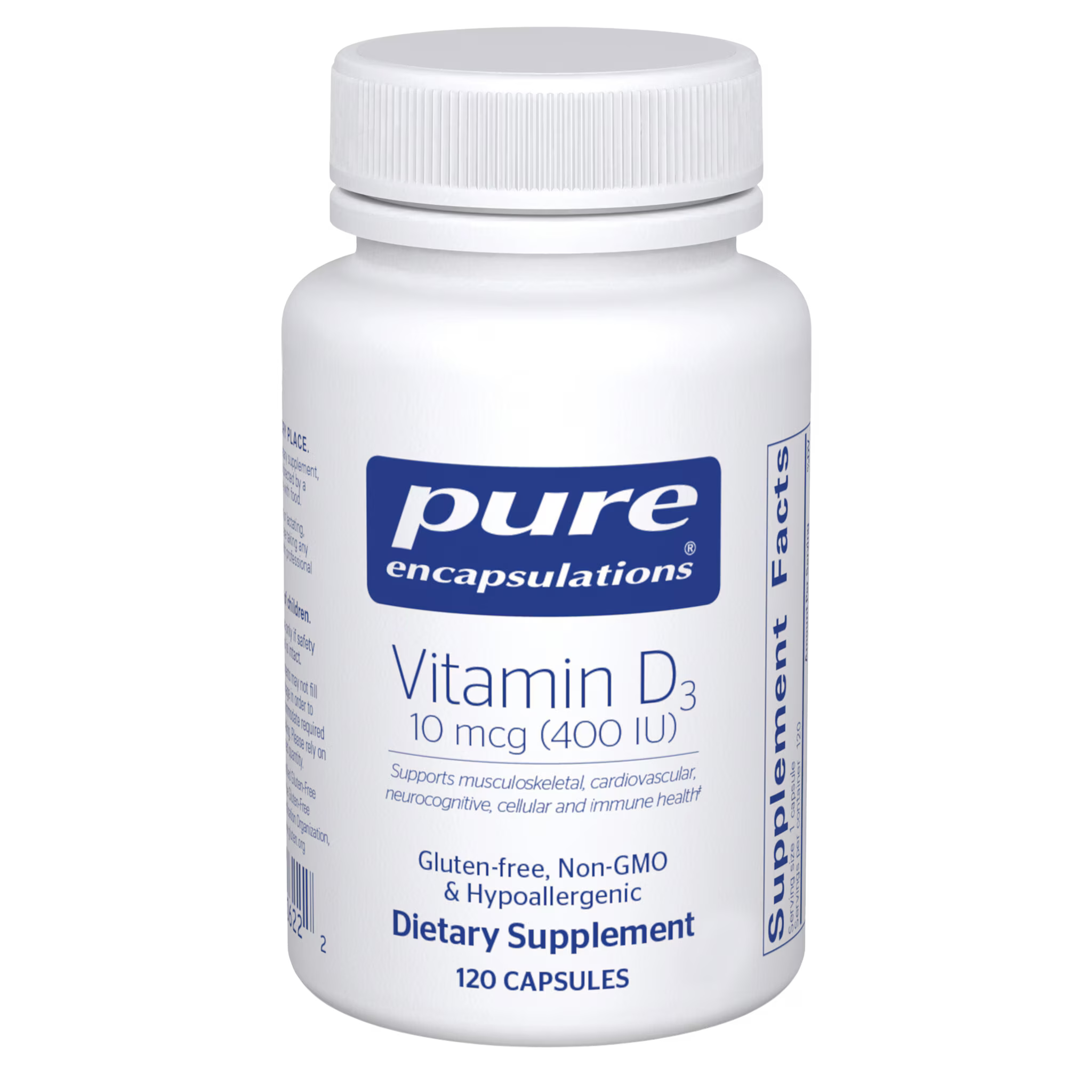 Vitamin D3 10 mcg (400 IU) 120ct
