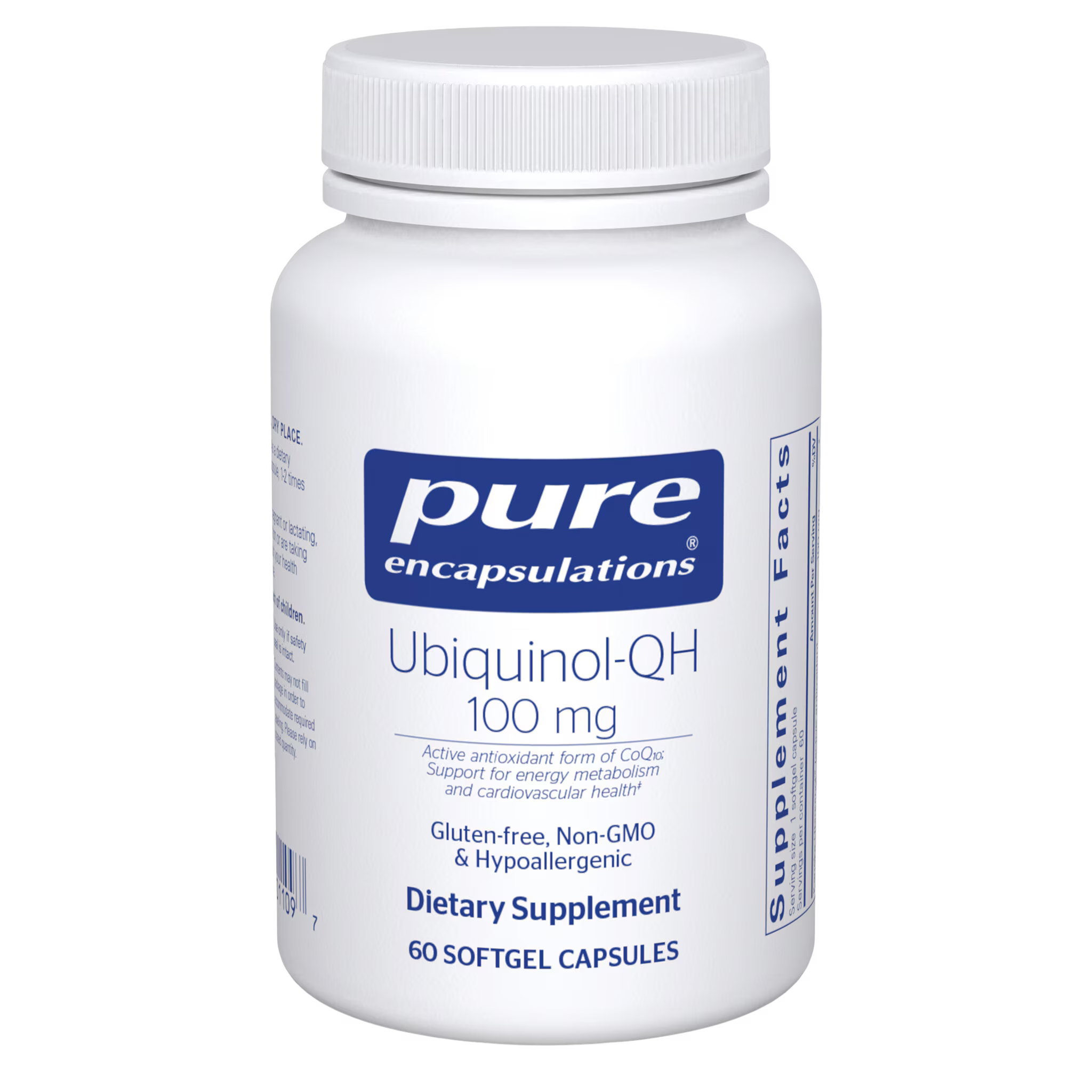 Ubiquinol-QH 100 mg 60ct