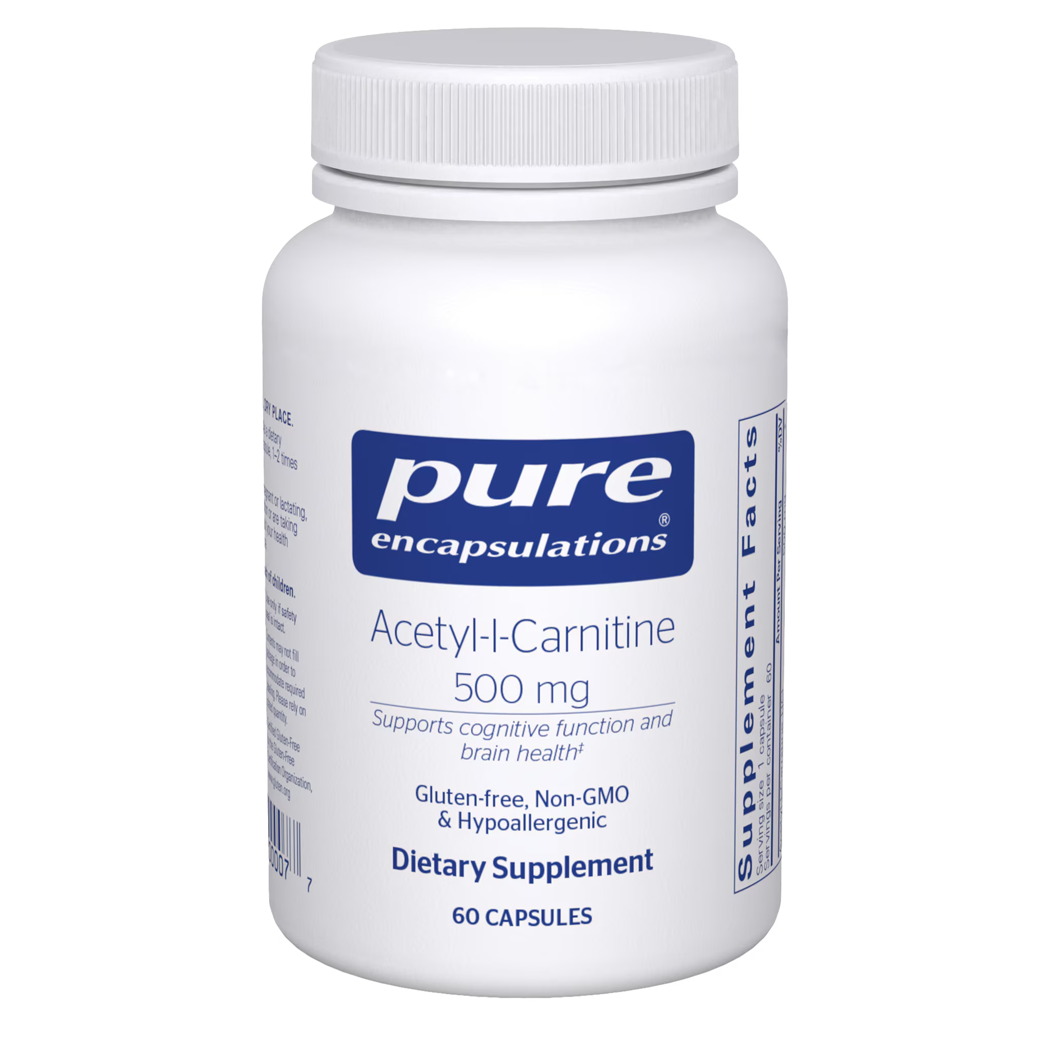 Acetyl-l-Carnitine 500 mg 60ct