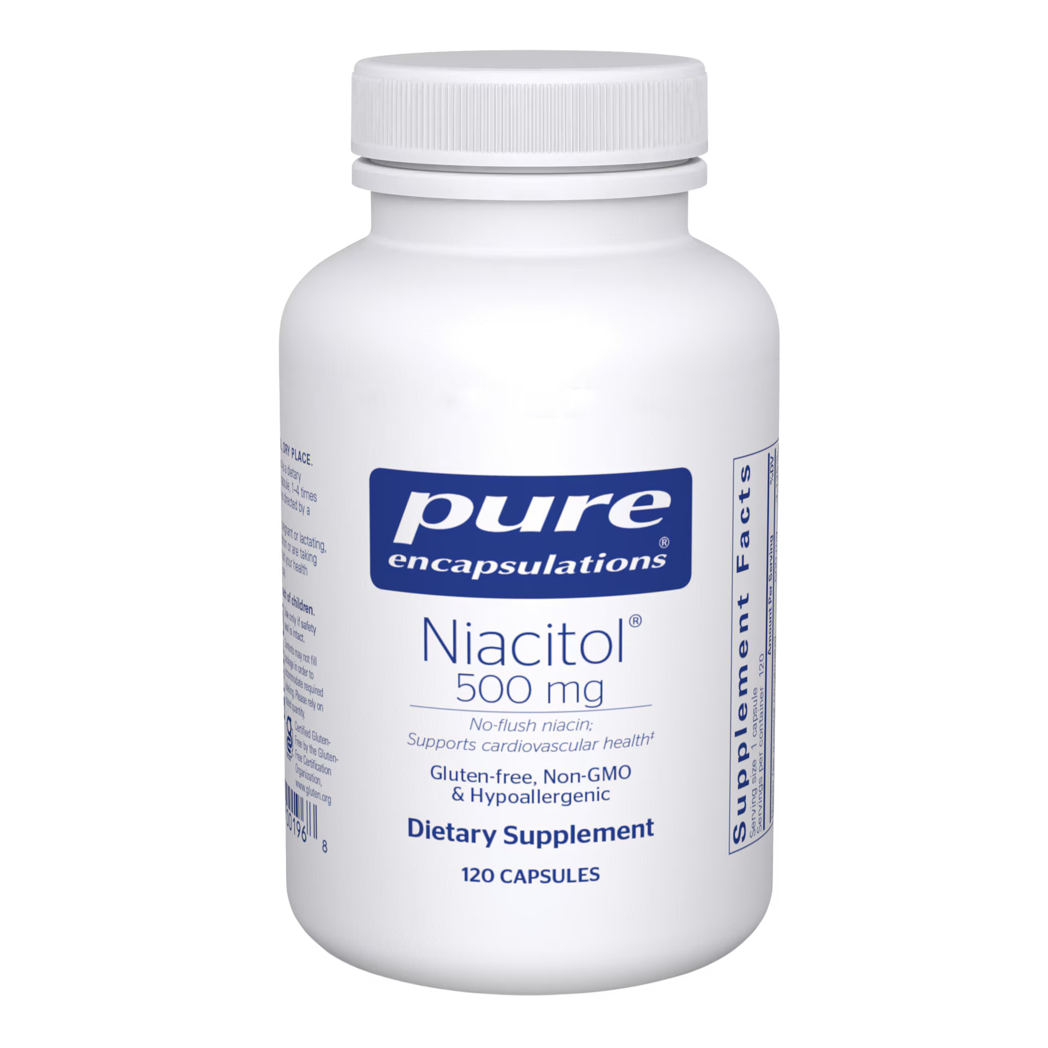 Niacitol® (no-flush niacin) 500 mg 120ct