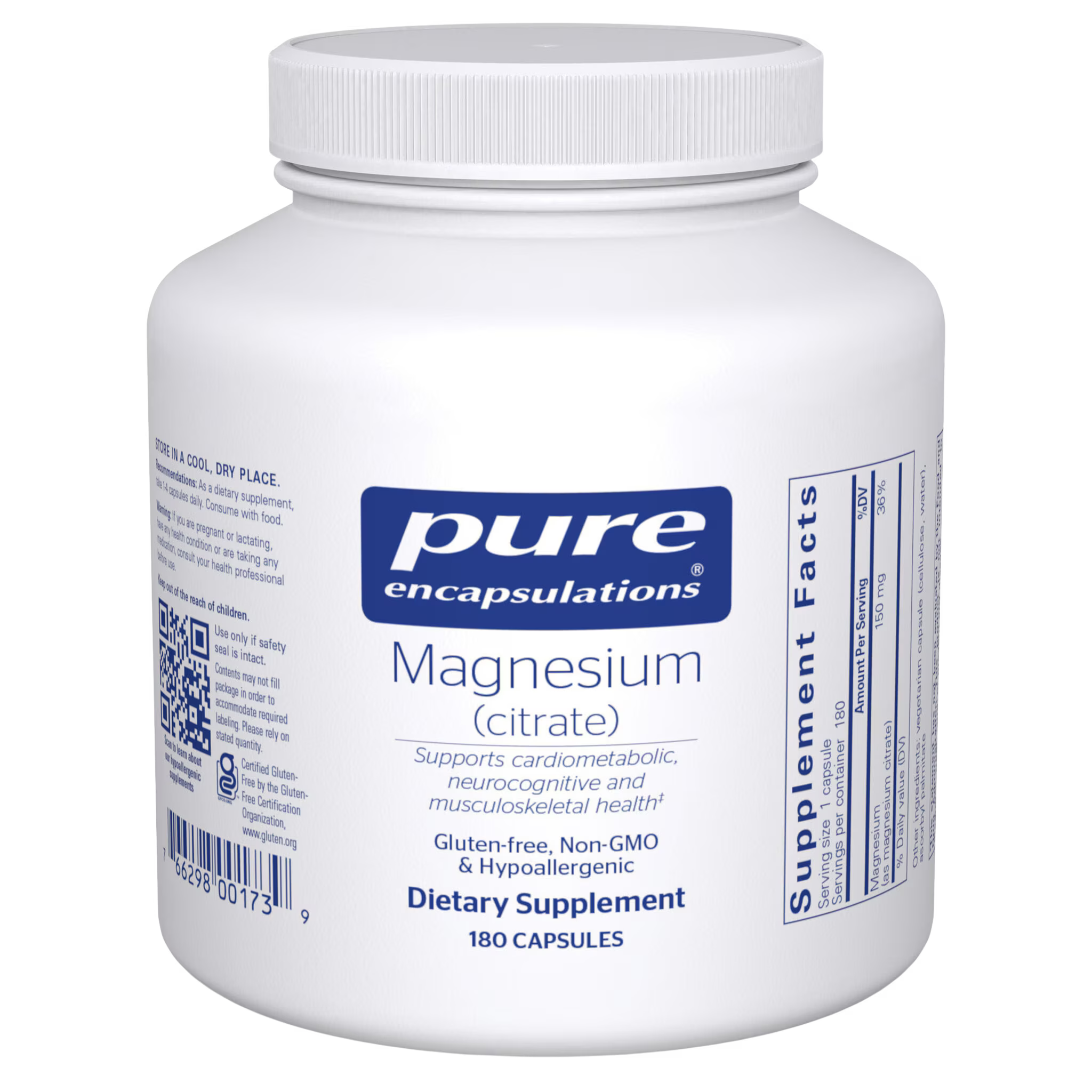 Magnesium (citrate) 180ct