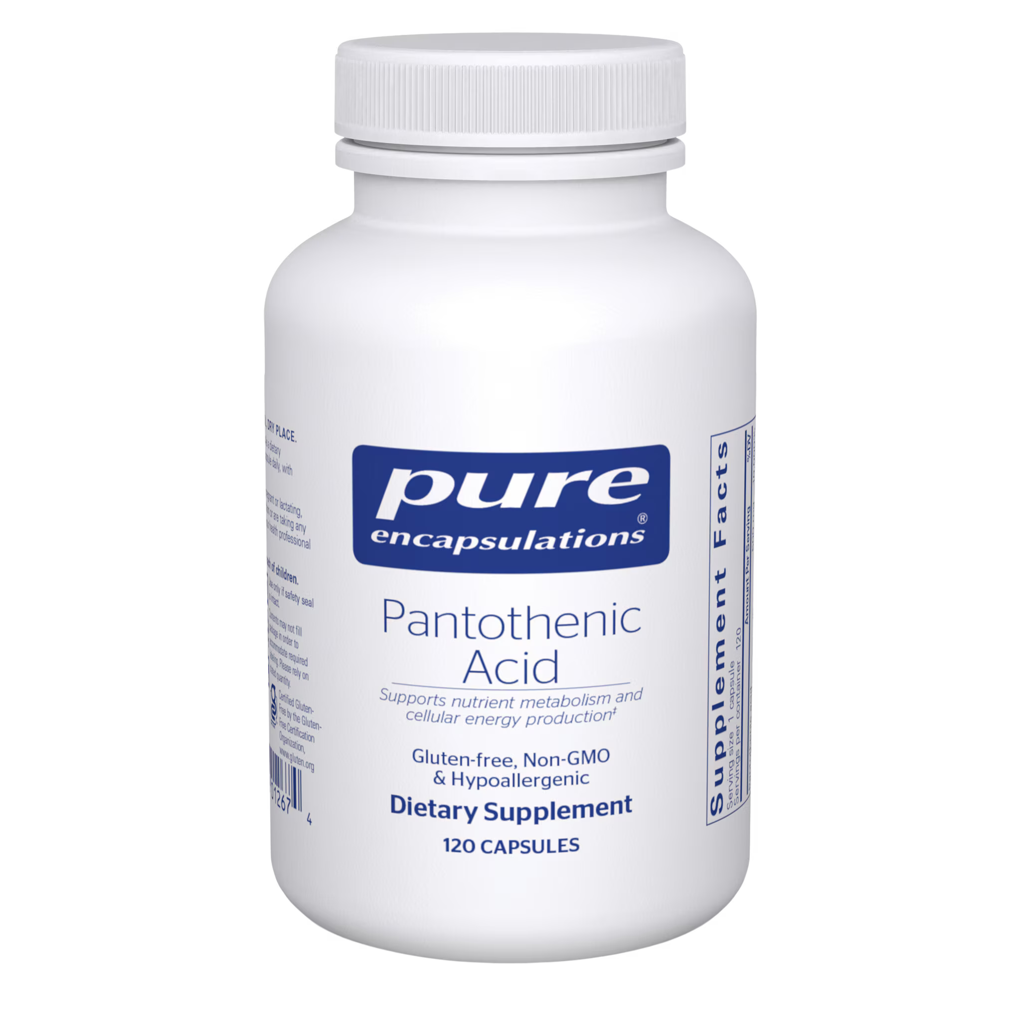 Pantothenic Acid 120ct