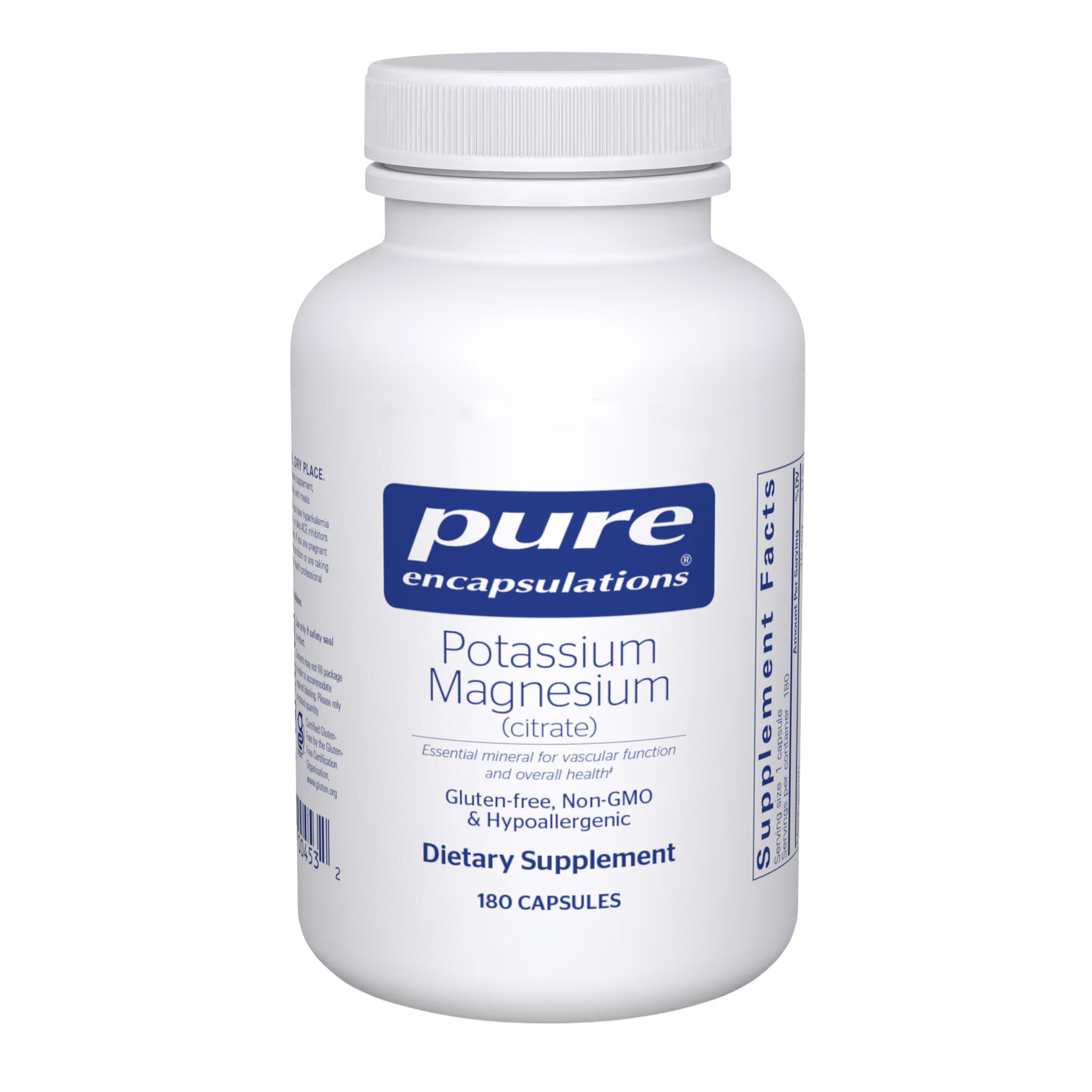 Potassium Magnesium (citrate) 180ct