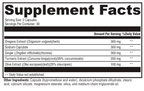 Candicidal™ 60 Capsules Supplement Facts