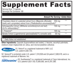 Cortisolv® 60 Capsules Supplement Facts