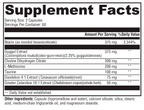 LipotropiX™ 120 Capsules Supplement Facts