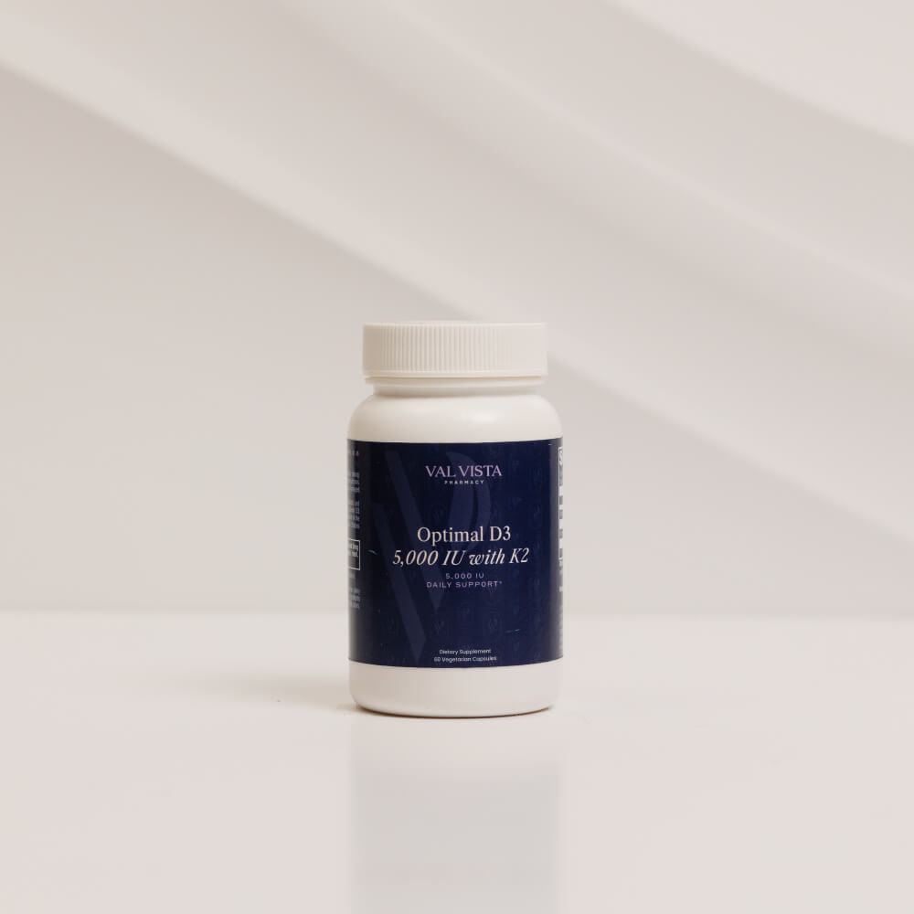 Optimal D3 5,000 IU with K2 60 capsules