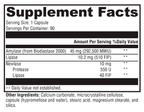 PanXyme pH™ 90 Capsules Supplement Facts
