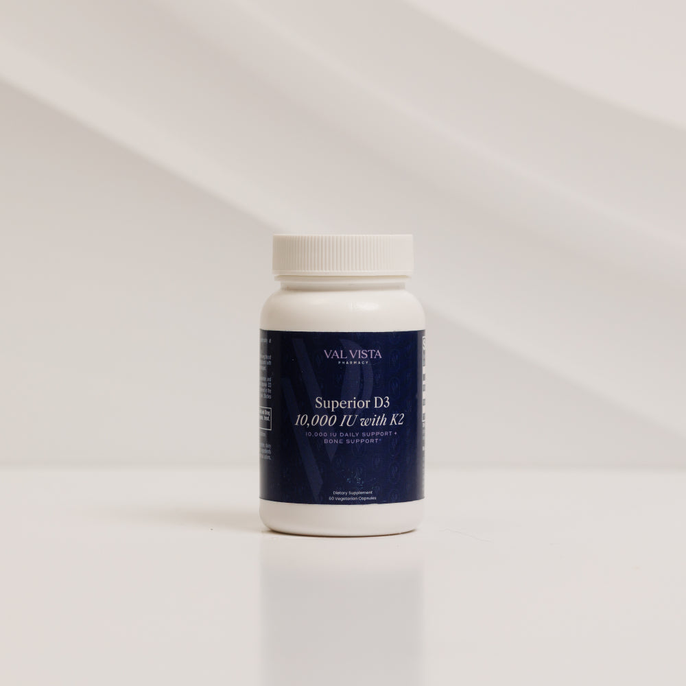 Superior D3 10,000 IU with K2 60 capsules