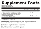 TestoPlex Plus® 60 Capsules Supplement Facts
