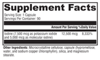XymoDine™ 90 Capsules Supplement Facts