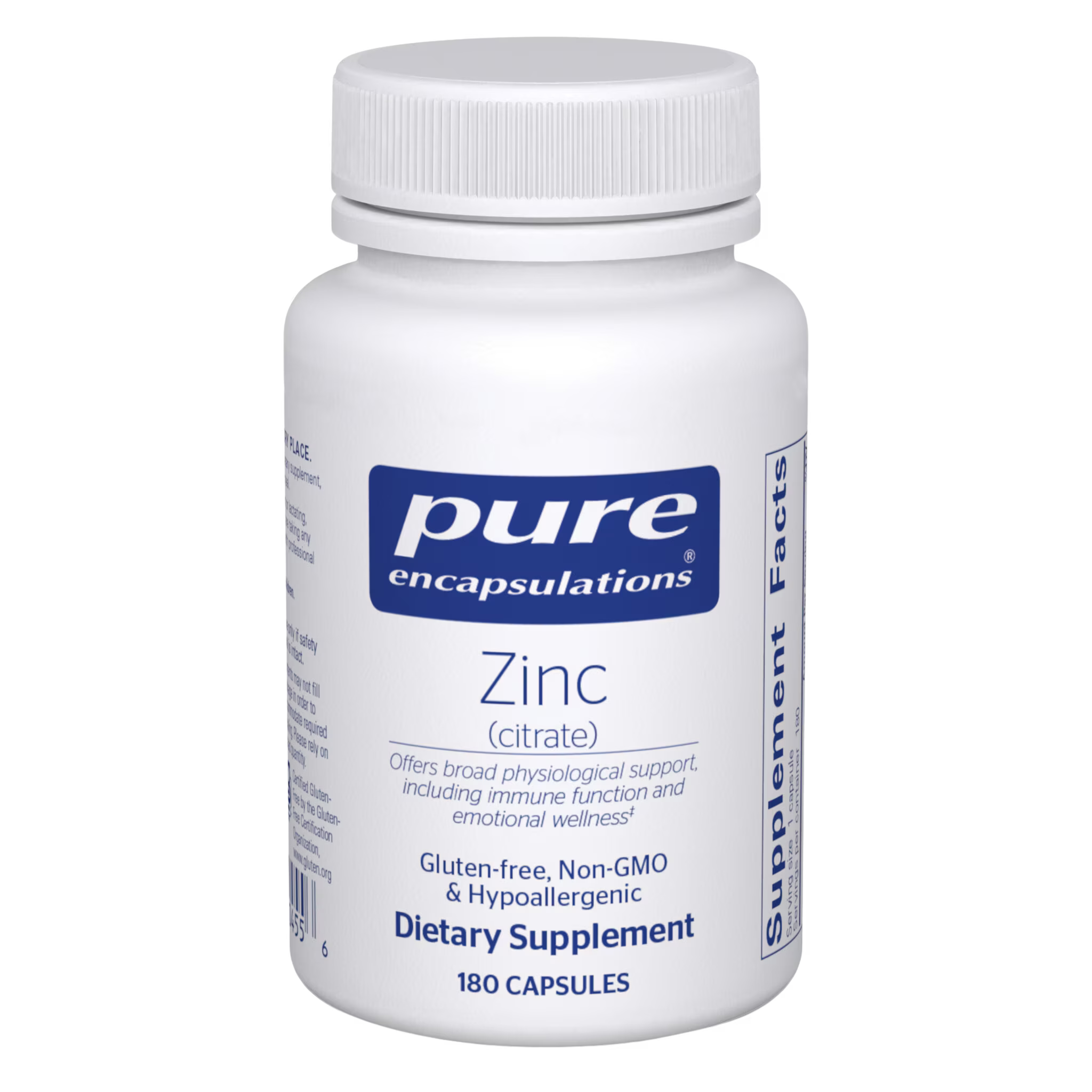 Zinc (citrate) 180ct