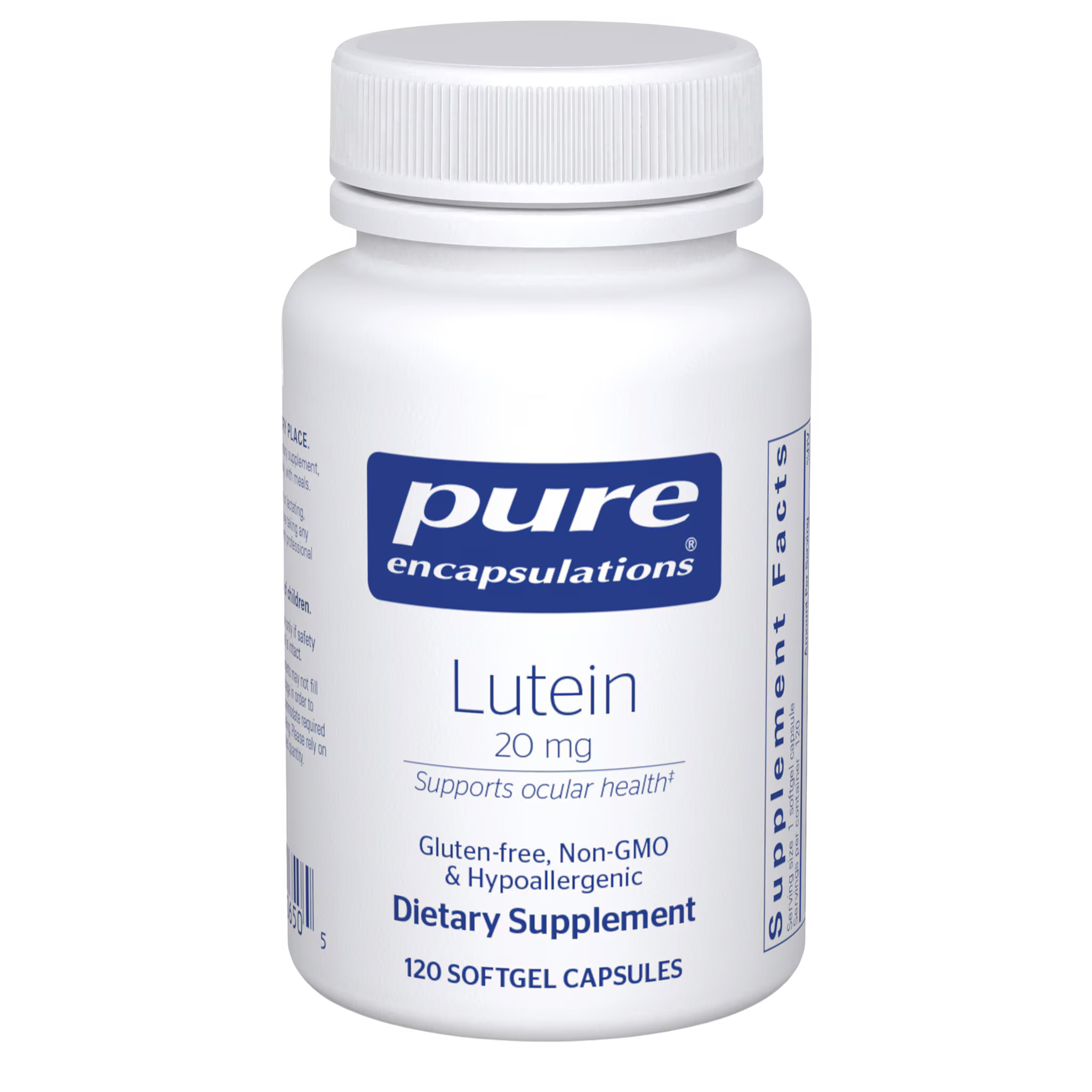 Lutein 20 mg. 60ct