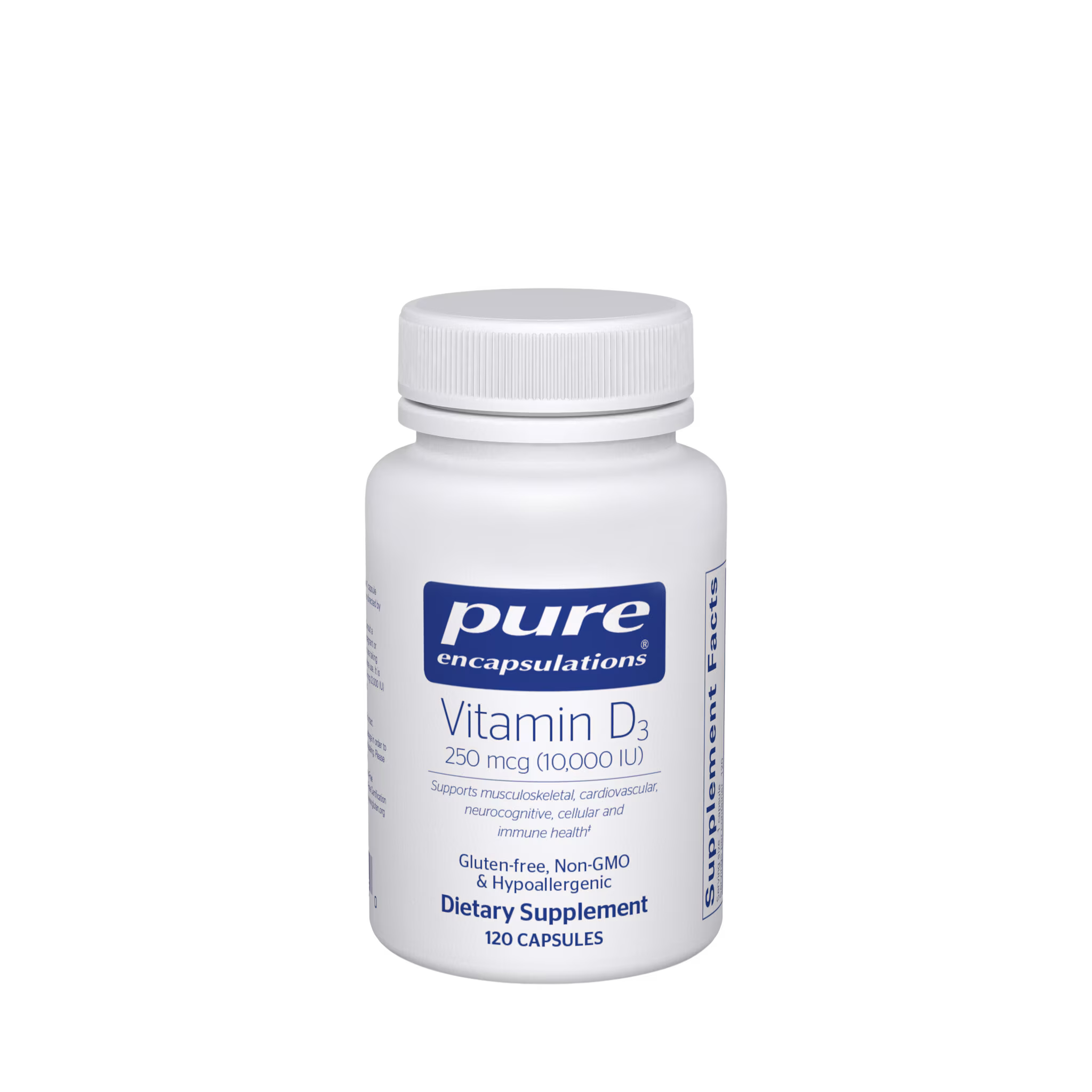 Vitamin D3 250 mcg (10,000 IU) 120ct