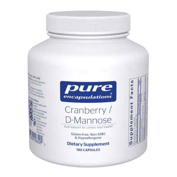 Cranberry/D-Mannose 180ct