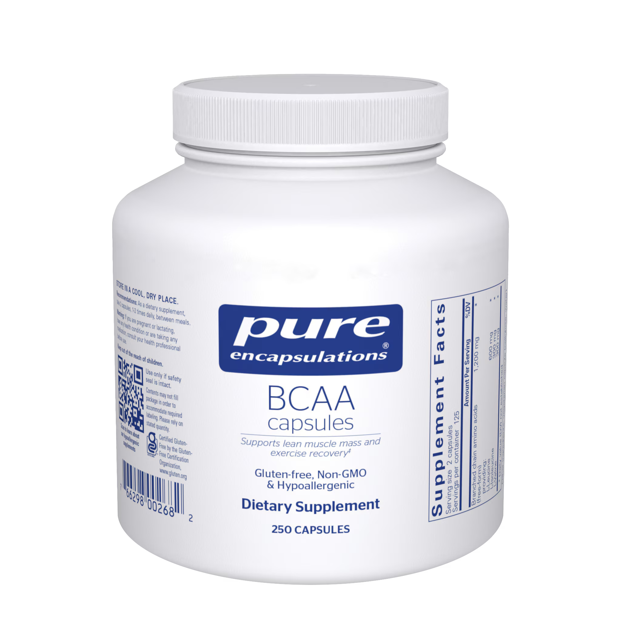 BCAA Capsules 250ct
