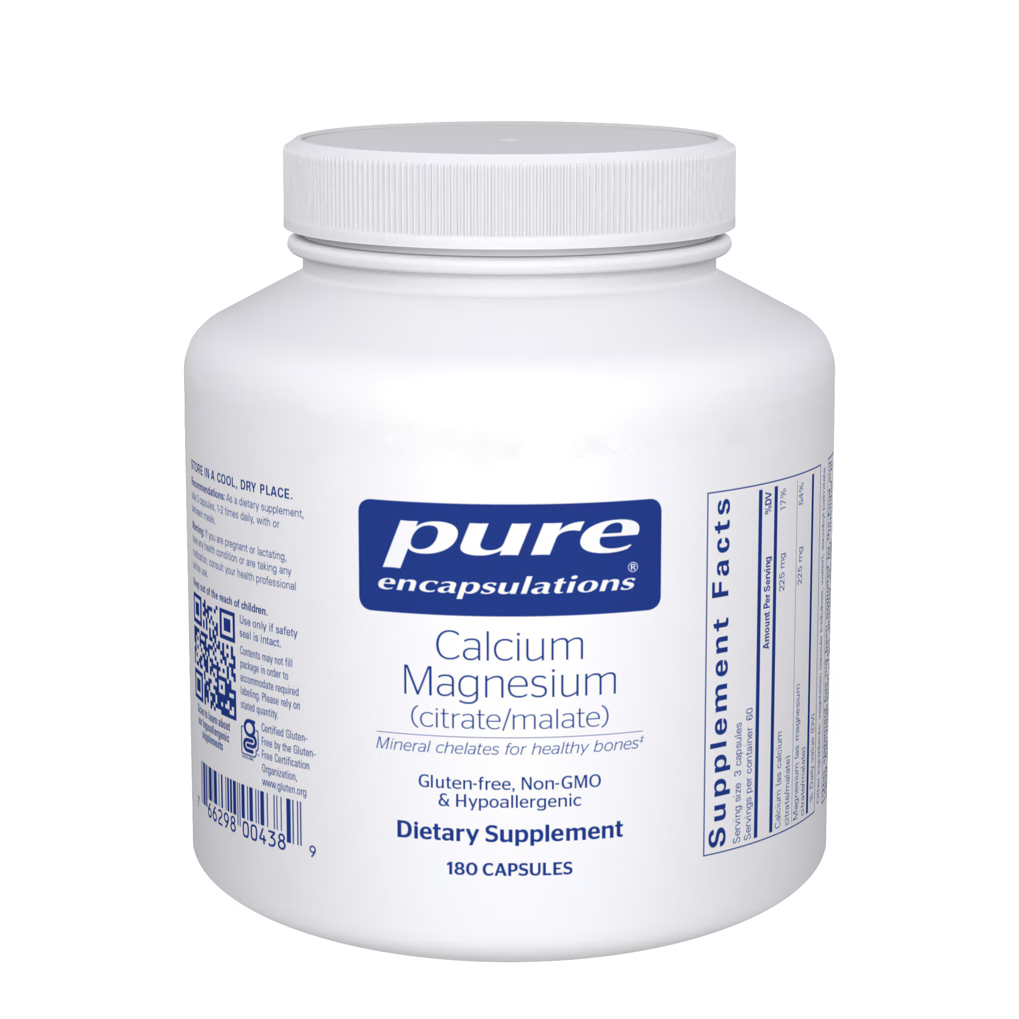 Calcium Magnesium (citrate/malate) 180ct