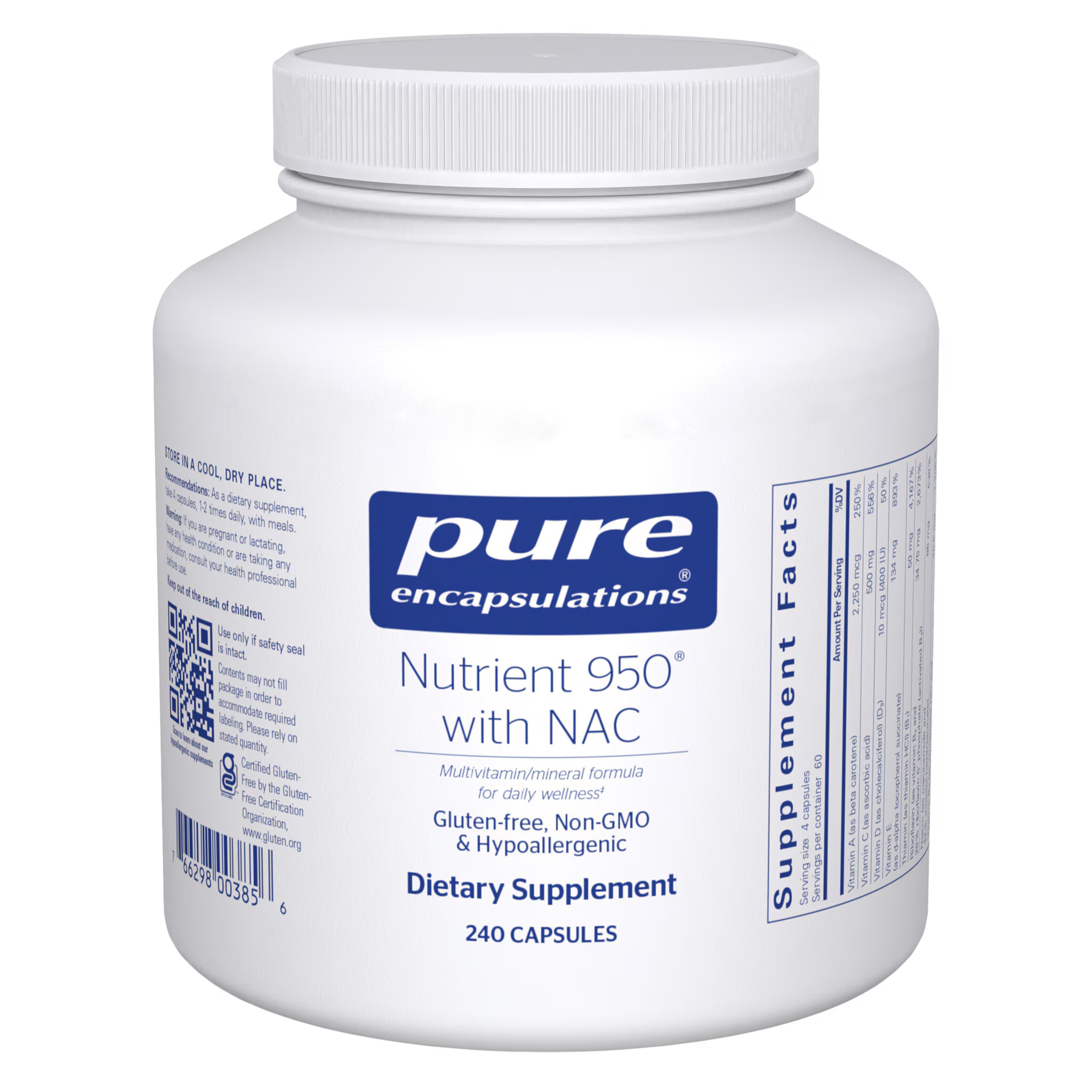 Nutrient 950® with NAC 240ct