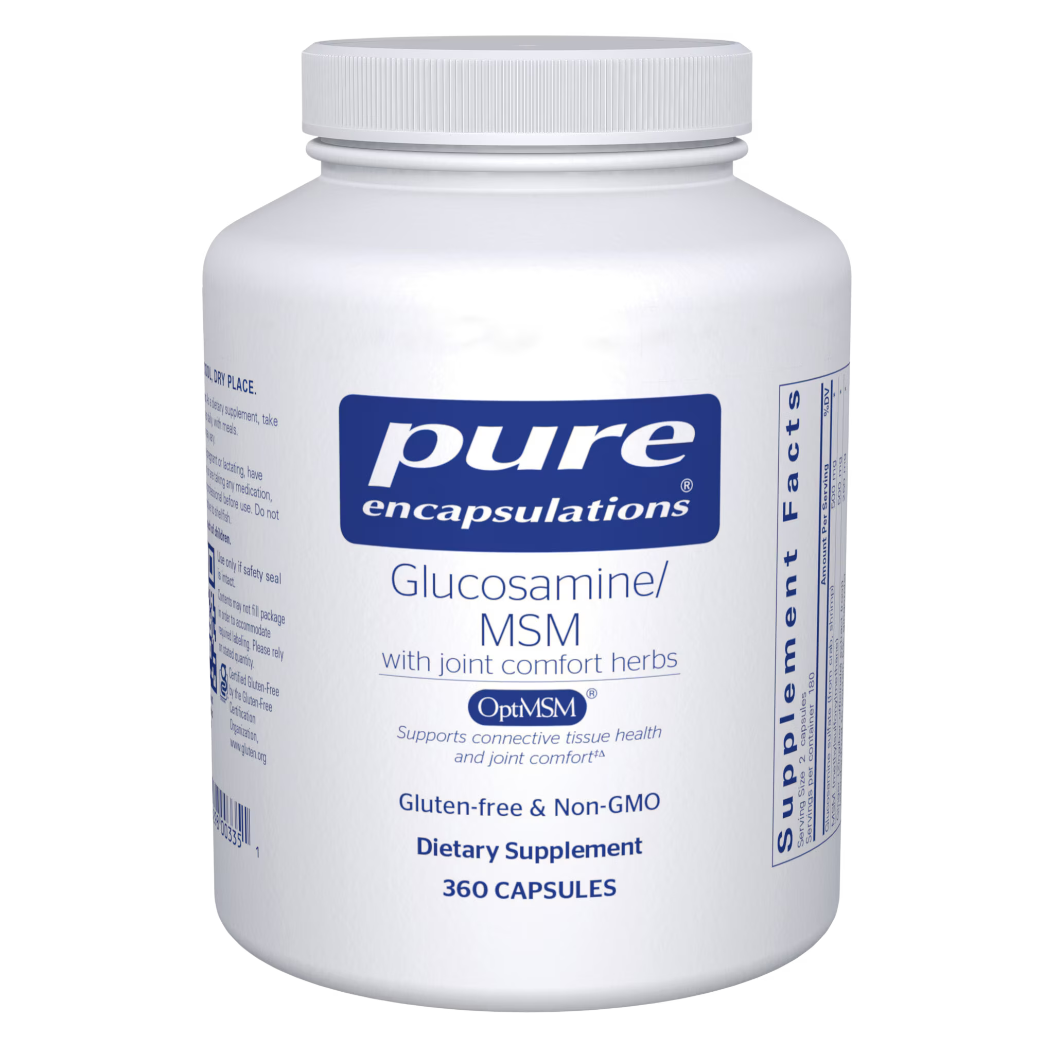 Glucosamine/MSM with joint comfort herbs 360ct