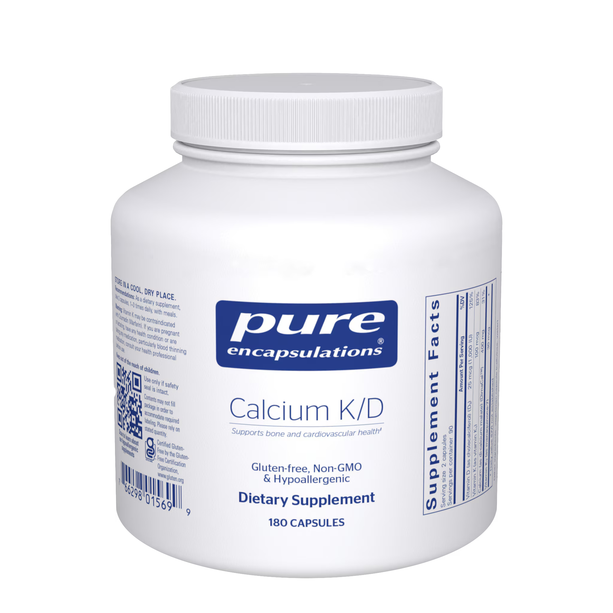 Calcium K/D 180ct
