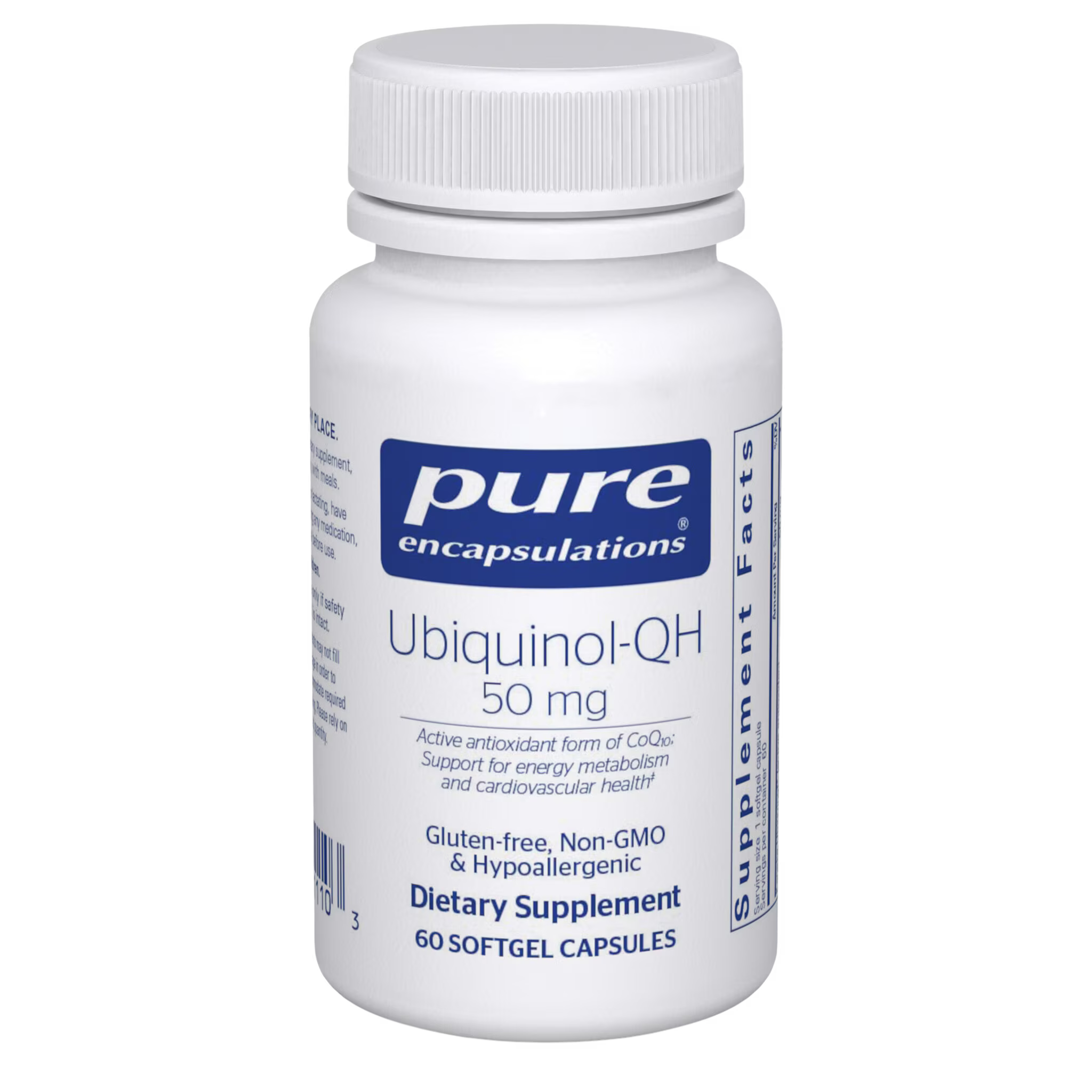 Ubiquinol-QH 50 mg 60ct